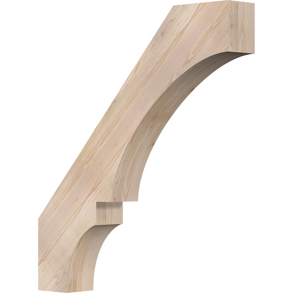 Ekena Millwork 5 1/2"W x 36"D x 40"H Balboa Smooth Knee Brace, Douglas Fir BRC06X36X40BOA00SDF - main